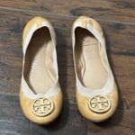 Tory Burch Nude patent leather Caroline ballet flat Photo 0