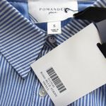 NWT Tuckernuck POMANDER PLACE Griffin in Blue Stripe Maxi Shirt Dress S Photo 6