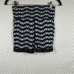 Free‎ People Movement Black White Good Karma Chevron Print Bike Shorts Size M Photo 3
