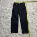 Madewell Womens The Perfect Straight Jeans Black In Lunar Wash Size W25 K7991 Photo 2