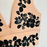 ASOS New! Peach Floral Bracelet Top Size 8 Photo 2