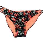 Xhilaration  Multicolor Floral Paisley Bikini Swim Strappy Bottoms Photo 0