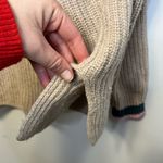 Madewell  Tipped Forrest Wool Blend V-Neck Sweater XS Photo 7