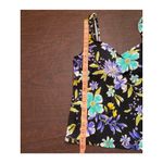 Jantzen Classics Blue Purple Floral‎ Tankini Top Size 12 Photo 3