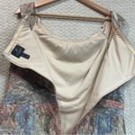 Adrianna Papell  Women Off Shoulder Textured Pastel Metallic Floral Maxi Dress 16 Photo 7