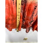 Kaktus Tie Dye Midi Skirt XL Green Orange Boho Hippie Festival Earthy Granola Photo 5