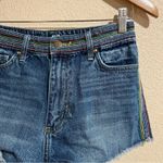 Lee  | vintage rainbow stitch distressed high rise cut off shorts 27 Photo 3