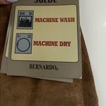 Bernardo Tan Real Suede Pants Size 8 New with tags Photo 6