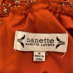 Nanette Lepore  Picante Multi Print Smocked Pleated Midi Dress Easy Care Size 4 Photo 6