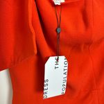 Dress the Population Tiffany One-Shoulder Midi Dress in Poppy Size Small NWT Photo 6
