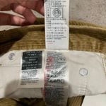 Levi's NWT Levi’s women corduroy 29x30 olive green jeans pants straight leg school Y2K Photo 4