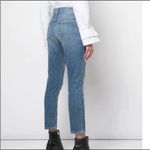 SLVRLAKE LouLou Raw Hem Jeans Size 28 Photo 4