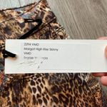 L'Agence Margot High-Rise Print Ankle Skinny Paisley Leopard Jeans Size 25 NWT Photo 8