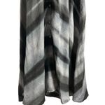 Officine Générale Nadia Gray Striped Linen Short Sleeve Button Front Shirt Dress Size L Photo 12