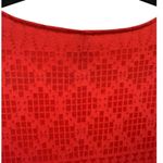 Chico's NWT Chico’s Jacquard Cut Work Tamra Tank Dress Coral Size Medium Photo 10