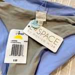 l*space L* Breakers Reversible Cutout Bikini Bottom Grey Periwinkle Blue Small NWT1 Photo 3