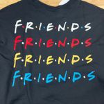 Friends Juniors Black Crew Neck Long Sleeve Sweatshirt Photo 2