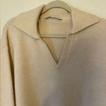 ZARA Polo Collar Knit Sweater Dress Size Medium Photo 4