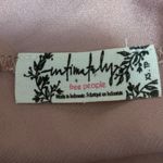 Free People  Pink Silky Satin Sleeveless Cami Camisole Midi Tank Slip Dress Sz XS Photo 2