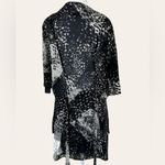 Intermix  Dress 100% Silk Animal Print Long Sleeve Sz Small Formal Party Church‍‍ Photo 6