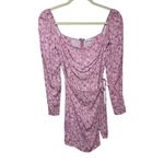 Reformation  Rosalie Pink Floral Mini Dress Sz. 2 Photo 4