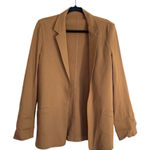 Vintage Equestrian Medium Open Front Horse‎ Riding Jacket Blazer 2 Pockets Photo 0