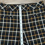 Anthropologie The Essential Slim Kick Flare Plaid Crop Pants Size 2 Photo 9