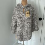 Alexandre Machado Portugal Handknit Hooded Poncho Gray Size undefined Photo 1