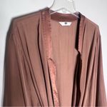 Lunya Washable Silk Chiffon Kimono Robe Sz M Tan Size M Photo 8