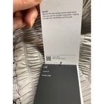 Nike Women's XS High Waist Loose Fit Training Shorts Light Gray Athletic Gym NWT Photo 4