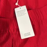 Eileen Fisher  Stretch Organic Cotton Pucker crimson Lantern Skirt  XL NWT Photo 9