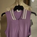 Sage Collective Pro Shop Tennis Dress With Built In Shorts Size L Purple Size L Photo 2