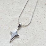 Handmade grunge y2k street style sparkle star fully stainless steel necklace✨ Photo 2