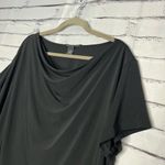 Briggs New York Black Oversized Blouse Loose Fit SZ 3XL Dinner Evening Dress Top Photo 5