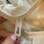 Glam White One-Shoulder Ruffle Dress Photo 2