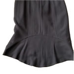 2000s Vintage M Siamo Brown Wool Belted Sheath Midi Dress Tailored Quiet Luxury Size 6 Photo 12