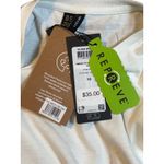 VERO MODA  White Padded Shoulder Sleeveless Crew Neck Tee Top Women Size XS NWT Photo 7