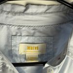 Anthropologie  Maeve The Bennet Oversized Buttondown Shirt Oxford Edition Blue XS Photo 5