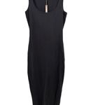 SKIMS New Vintage Scoop Neck Long Dress - Ash Size Large NWT Photo 4