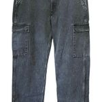 Aritzia  Denim Forum The 90s Edie Lo-Rise Cargo  Denim Jeans Size 30 114344 Photo 0