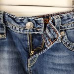 Rock Revival  Distressed Denim Blue Women's Shorts Photo 2
