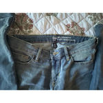 Gap Women's Blue REAL Straight FIT Jeans Size 6 L 28 Photo 4