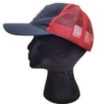 Bacardi Hat Bat Logo Snapback Mesh Trucker Cap Baseball Red Black Adult OSFM Photo 1