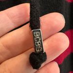 BCBGMAXAZRIA Vintage Y2K Rabbit Hair Knit Bedazzled Long Hooded Sweater Size XL Photo 7