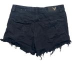 American Eagle Jean Shorts Womens Size 4 Vintage Hi Rise Festival Distressed Photo 1