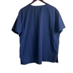 Dickies Mens Scrub Top L Blue Casual Standard Medical Uniform Nurse Workwear Photo 2