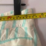 For Love & Lemons Janelle Blue White Striped Linen Mini Skirt Women size Large Photo 7