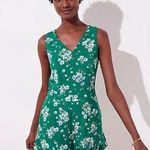 Loft New with tags Floral V Neck Romper size 12p Photo 0