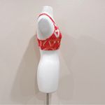 Adidas Coral Climalite Techfit Athletic Bra Size Medium Photo 3