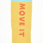 MOTHER Denim MOVE IT The Ra Ra Calf Sock Yellow Photo 5
